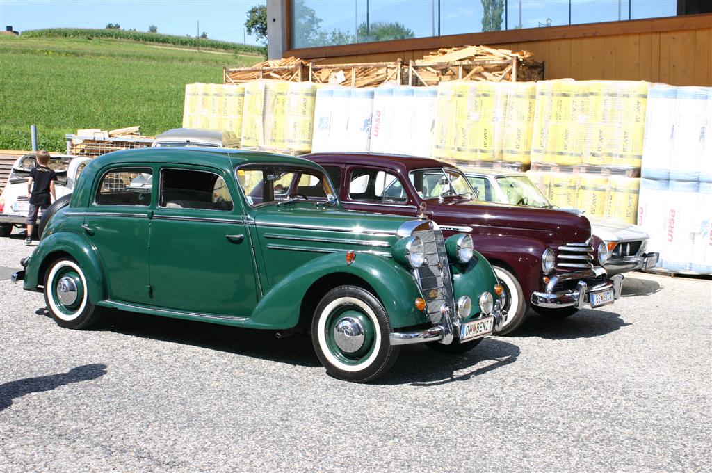 2010-08-08 Oldtimertreffen beim Clubkollegen Kranz